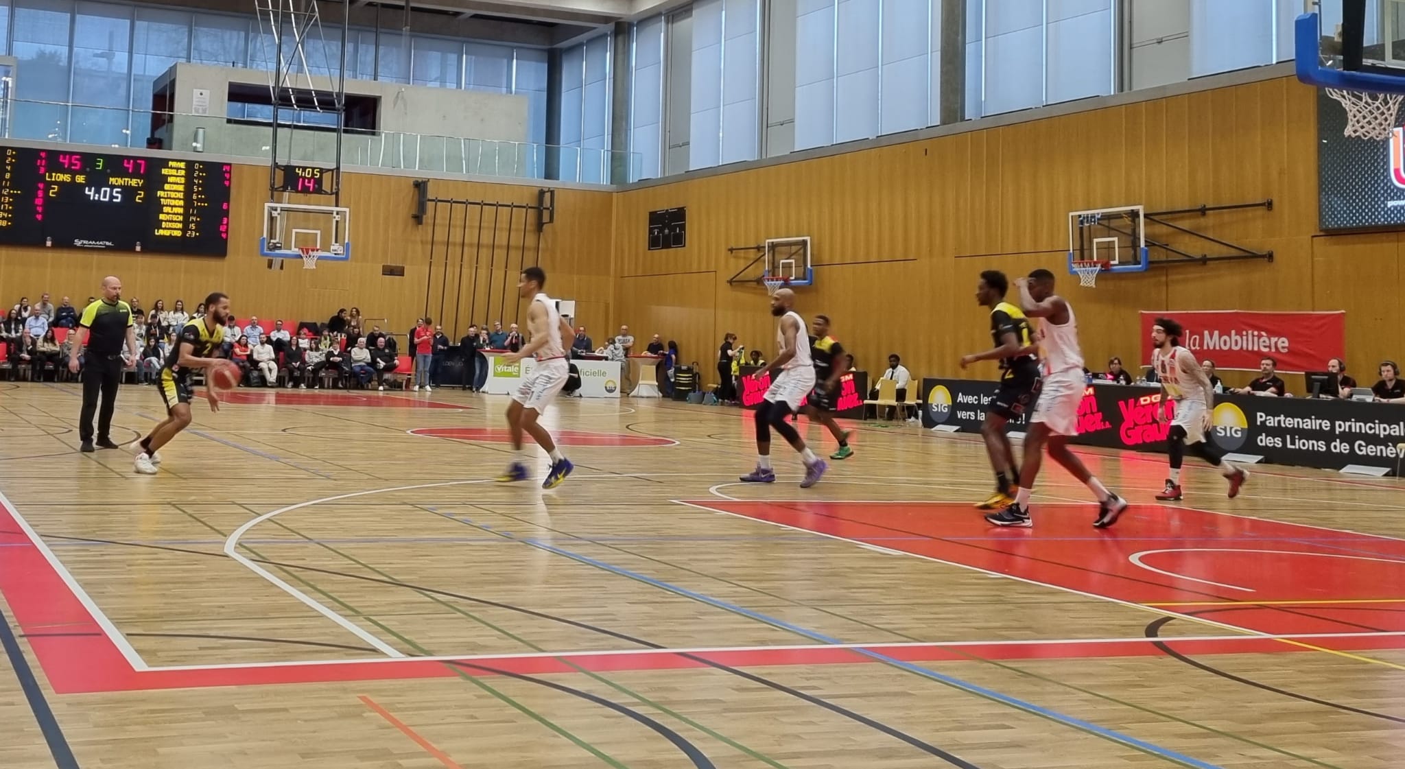 Basket: Monthey laisse échapper une victoire précieuse à Genève